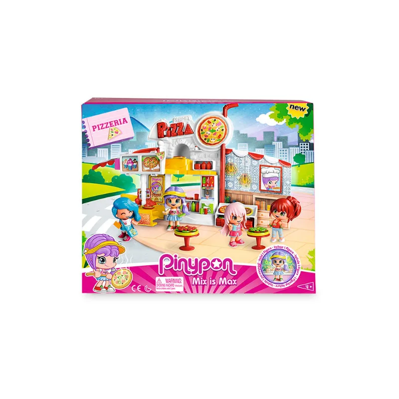 Figura Pinypon Caffaro Set Pizzeria