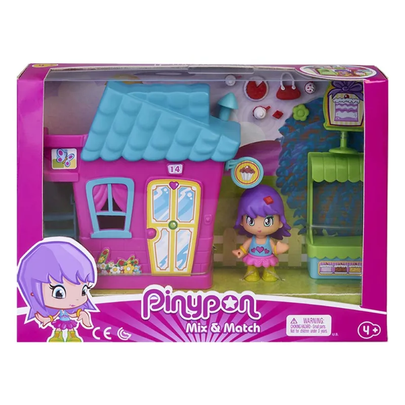 Pinypon - Pequeñas Casas C/figura Y Accs