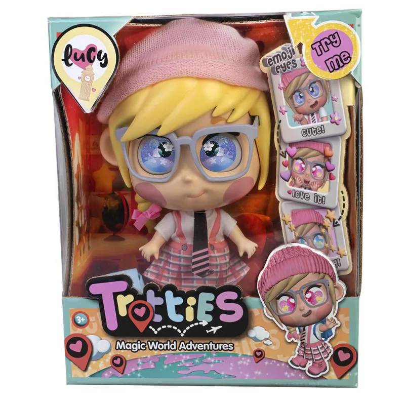 Trotties Lucy Muñeca Caffaro De 25cm De Alto