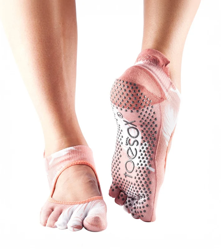 Toesox Bellarina Full-Toe Yoga Grip Socks Trance / S