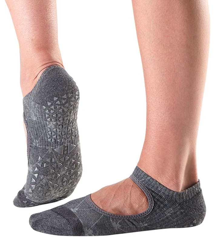 Tavi Emma Barre Grip Socks Broken Arrow Coal / S