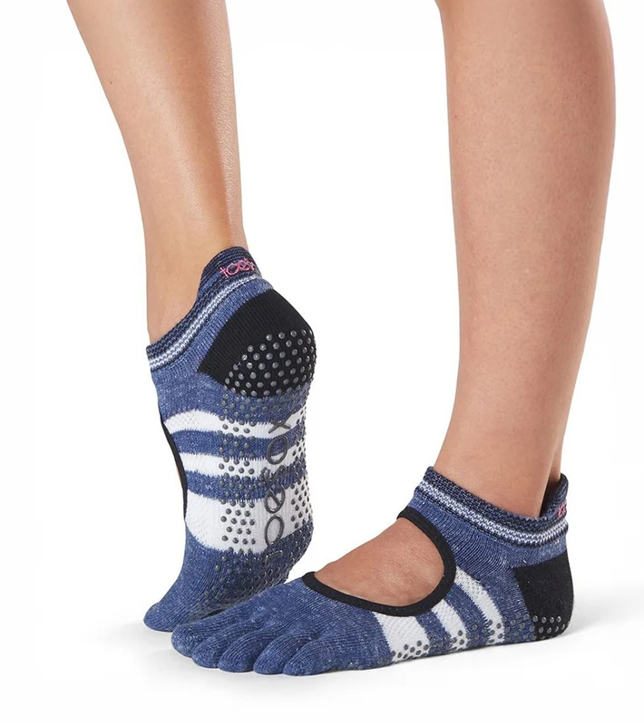 Toesox Bellarina Full-Toe Yoga Grip Socks Iconic / S