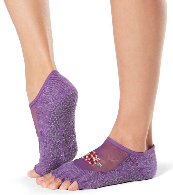 Toesox Luna Half-Toe Yoga Grip Socks Myth / M