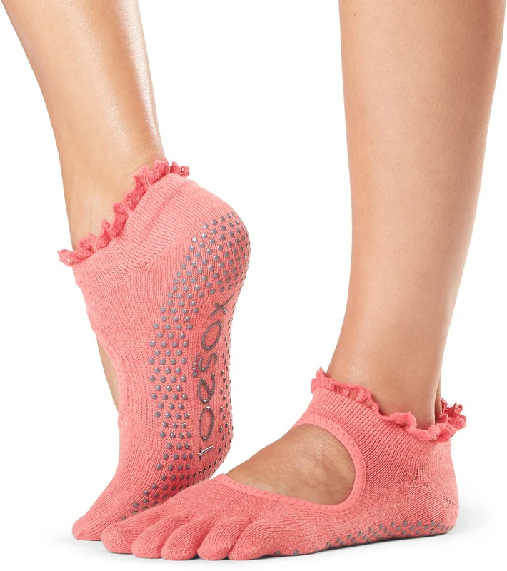Toesox Bella Full-Toe Yoga Grip Socks Hymn / S