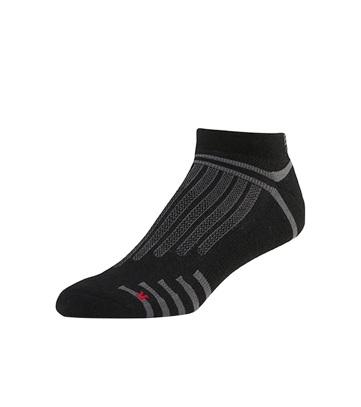 BASE 33 Sport Low Rise Sock Black / S