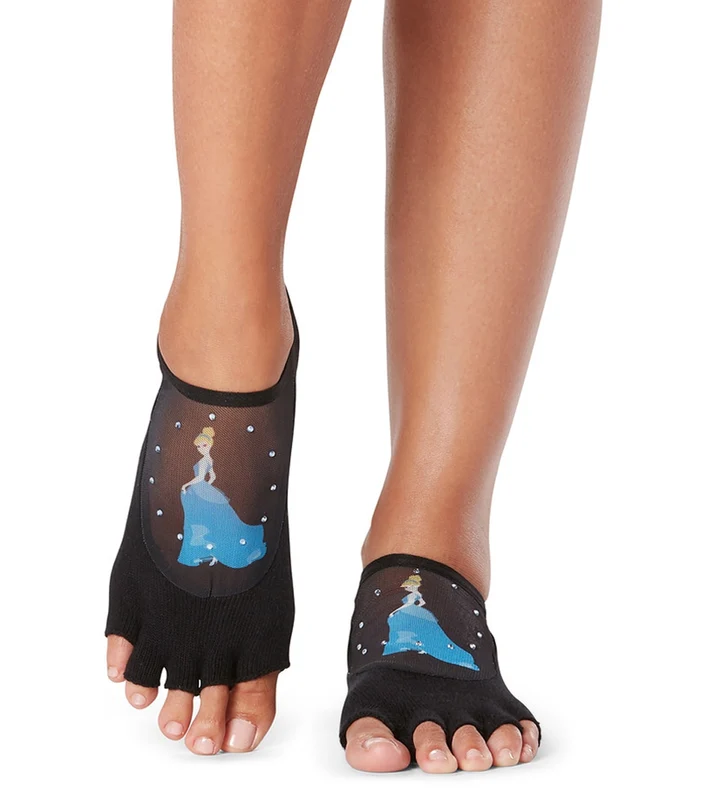 Toesox Luna Grip Half Toe Socks Stroke of Twelve / XS