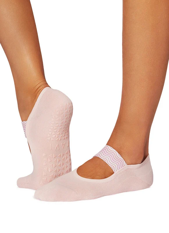 Tavi Lola Barre Grip Socks Lotus / M