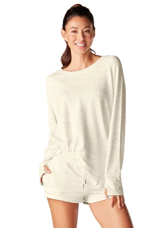 Tavi Cozy Sweatshirt Sand Stone / L