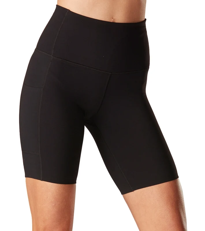 Tavi Stash & Dash Biker Shorts Ebony / S