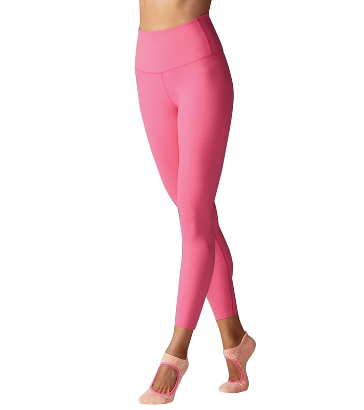 Tavi High Waisted 7/8 Yoga Leggings Hot Pink / XL