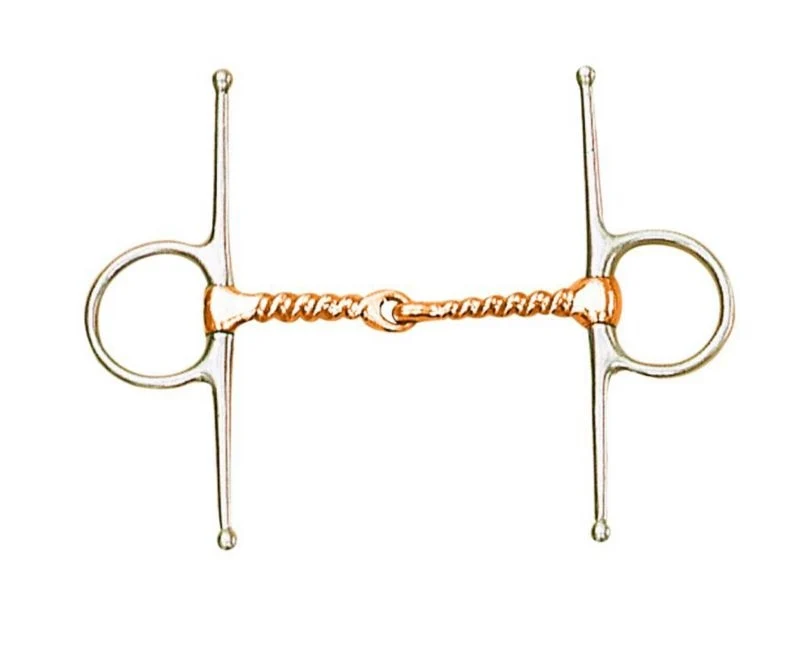 Inless Steel Corkscrew Copper Mouth Full Cheek 5 5"