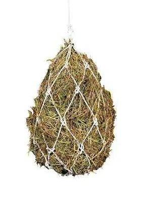 Rope Hay Net-White Solid Brass White