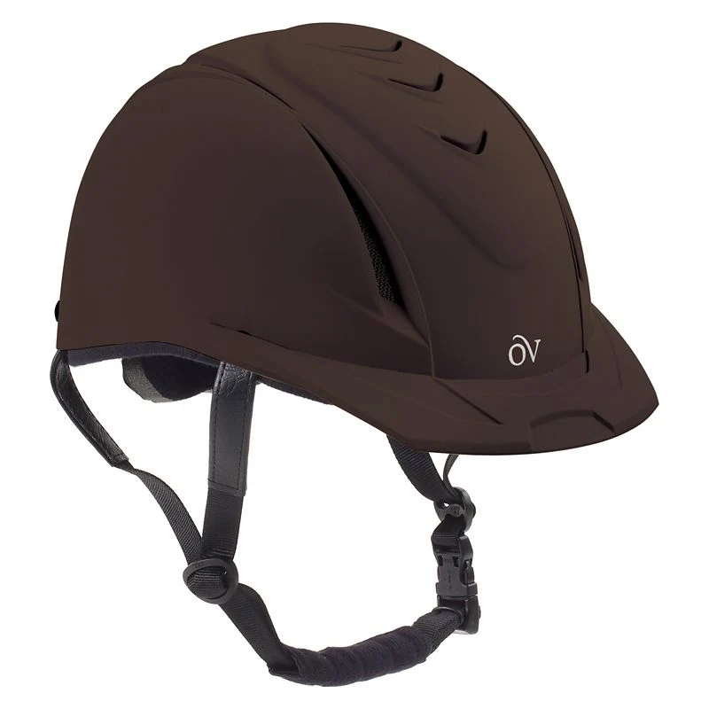 Ovation Deluxe Schooler Helmet Brown / Large/X-Large