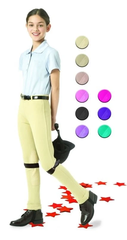 Equi Star Childs Pull On Cuff Jod Raspberry / 8