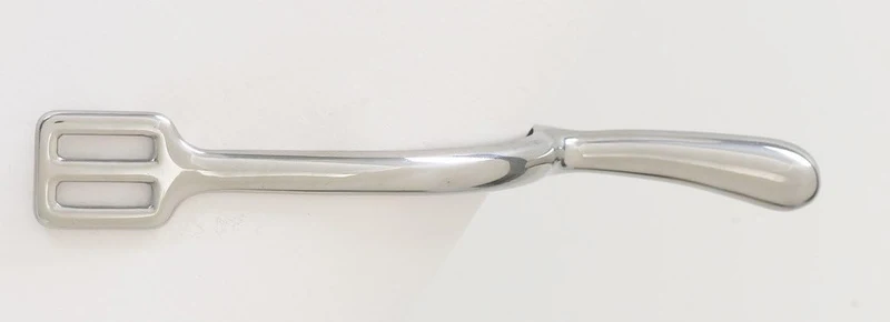 Centaur Stainless Steel Long Neck Spurs 2Bk/Wh Stainless Steel / One Size