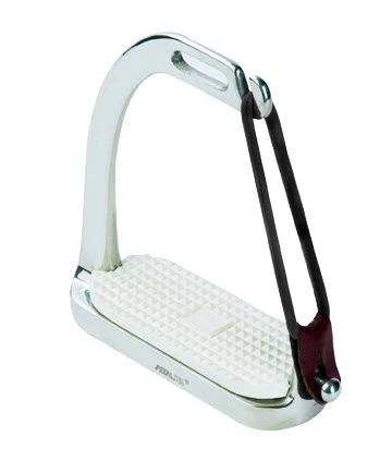 Centaur Peacock Stirrup Irons Stainless Steel / 4.25
