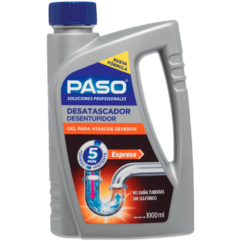 Limpiador Paso Gel Tuberías 1 L