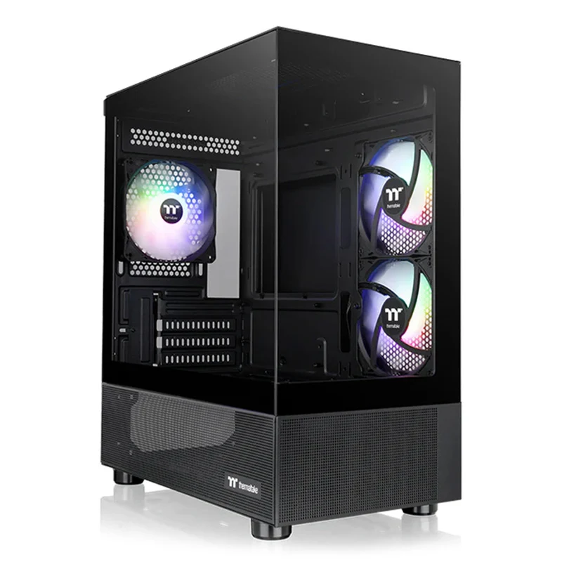 Thermaltake View 170 TG ARGB mATX Micro Case - Black (CA-1Z4-00M1WN-00) Centre Com