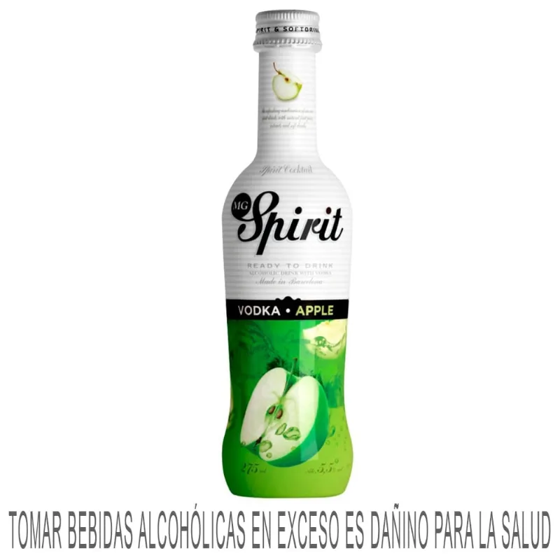 Ready To Drink (RTD) SPIRITS Manzana Botella 275ml