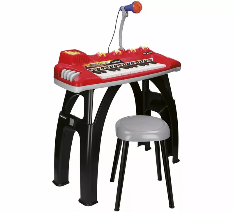 Teclado Electrónico electrónico de 25 Teclas, con Luces para niño Sin talla
