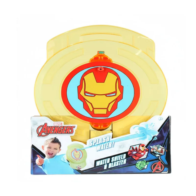 Escudo Lanzador de Agua Avengers Iron Man Lanza Agua Escudo Hulk Marvel