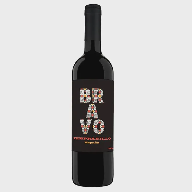 Vinho Tinto Vina Bravo Espanhol Tempranillo - 750ml