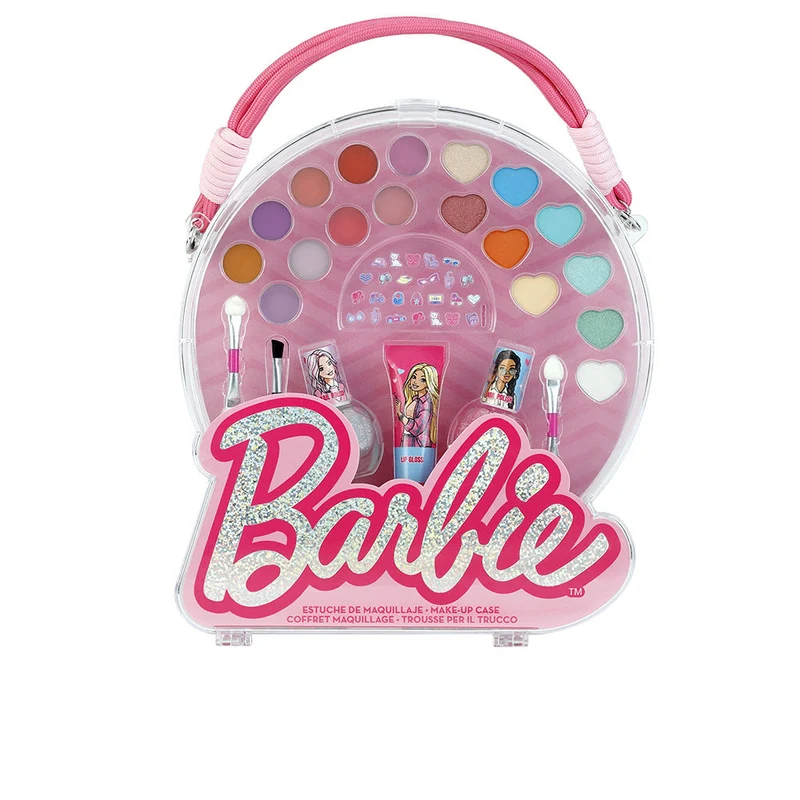 Barbie Makeup Suitcase Case 8 pcs