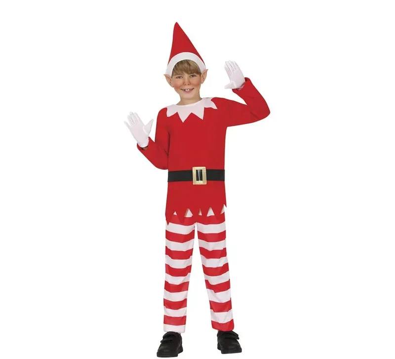 Disfraz de Elfo en el Estante de la Navidad para niños 5-6A