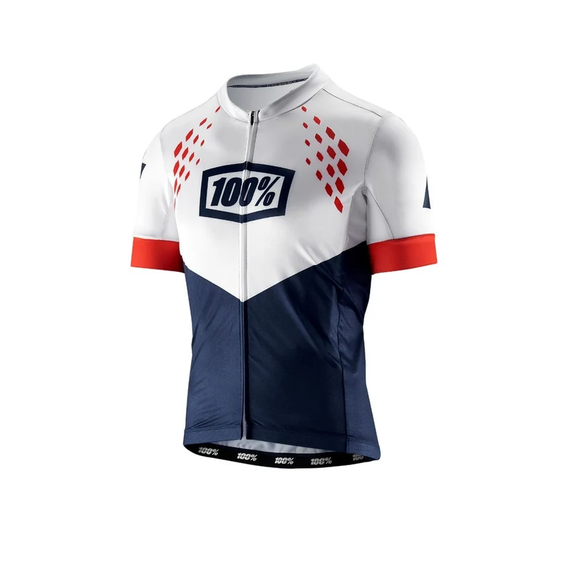100% Exceeda Mountain Bike Jersey Navy MD