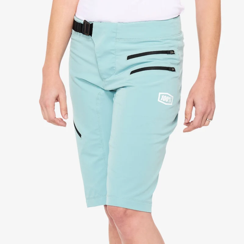 100% Airmatic Women's Shorts Seafoam MD