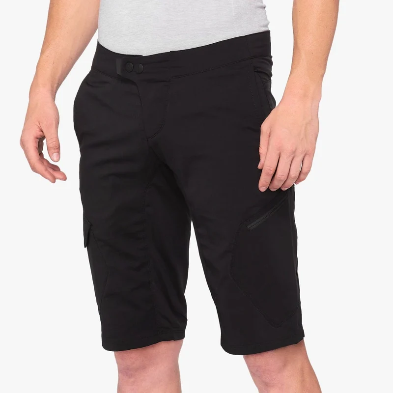 100% RIDECAMP MTB Shorts Black Size - 34