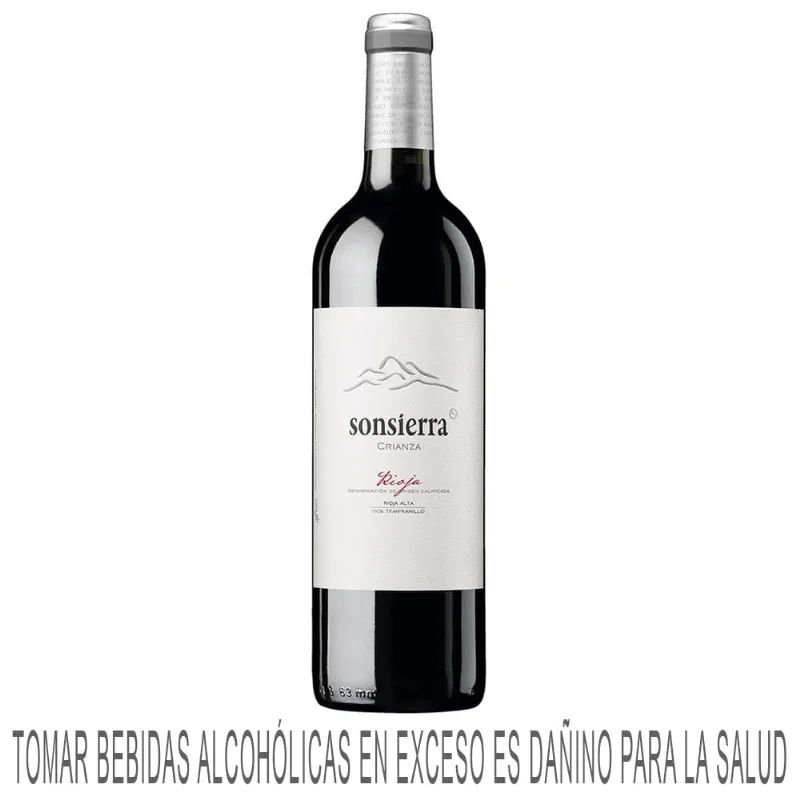 Vino Tinto SONSIERRA Crianza Botella 750ml