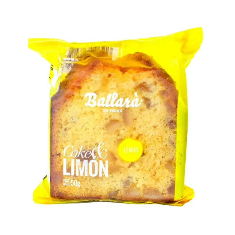 Bizcocho Limón Ballara|50g Bizcocho Limón Ballara 50g