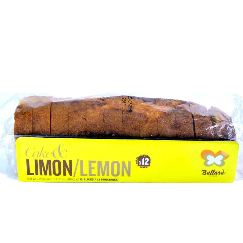 Bizcocho Limón Ballara|400g Bizcocho Limón Ballara 400g