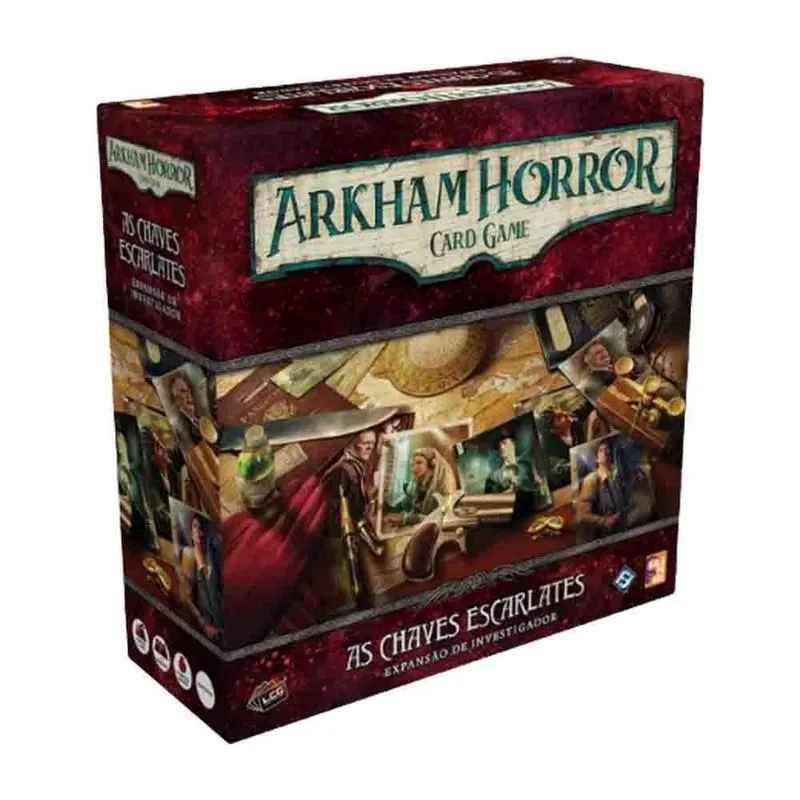 Arkham Horror Card Game As Chaves Escarlates Expansão Do