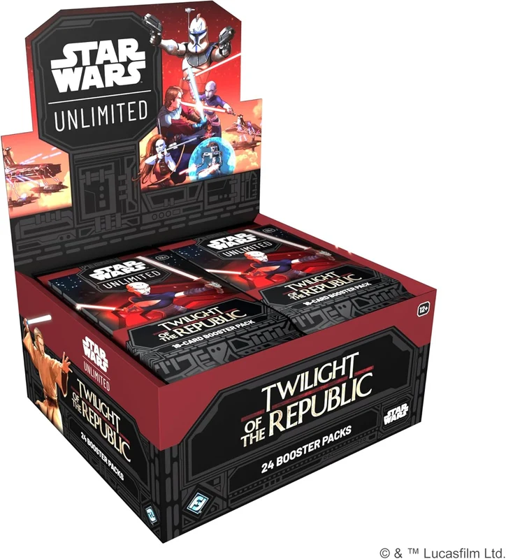 Booster Box Star Wars: Unlimited - Twilight Of The Republic - Inglês - Galapagos