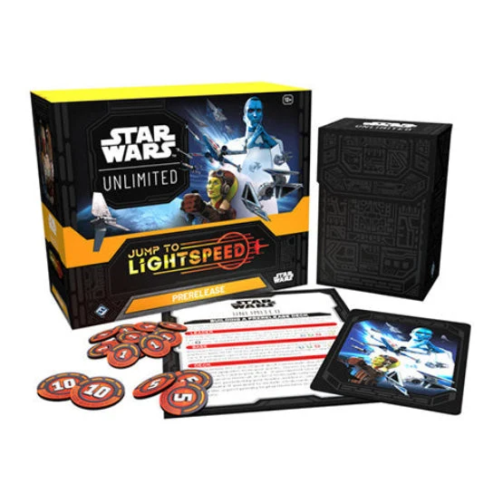 Fantasy Flight Games Star Wars Unlimited Jump to Lightspeed Prerelease Box Gameology