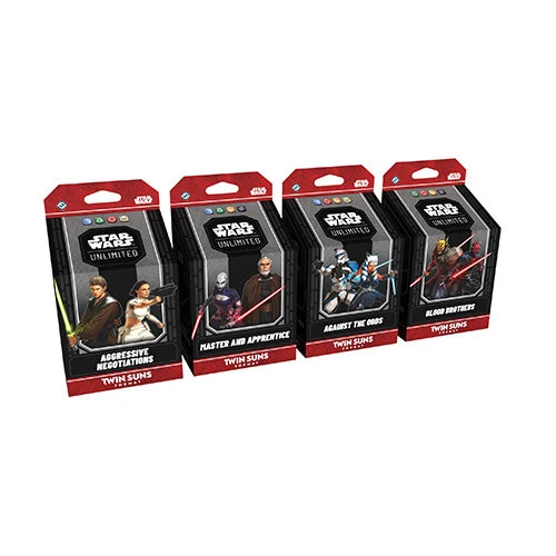 Fantasy Flight Games Star Wars Unlimited Twin Suns Deck (Set of 4) Gameology