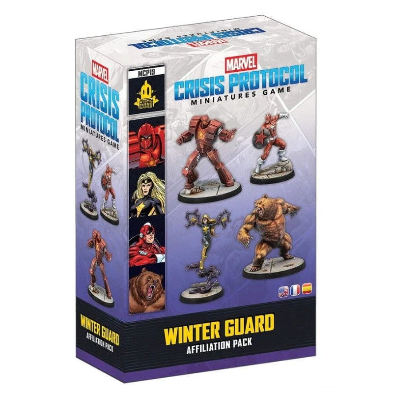 Atomic Mass Games Marvel Crisis Protocol Winter Guard Affiliation Pack Gameology