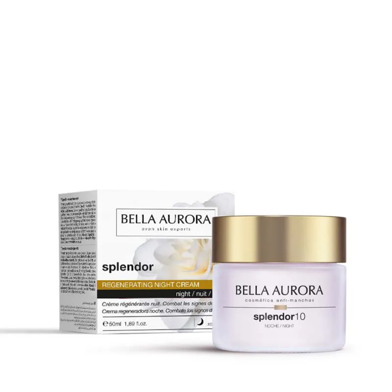 Splendor 10 crema antiedad de noche -Bella Aurora 50ml
