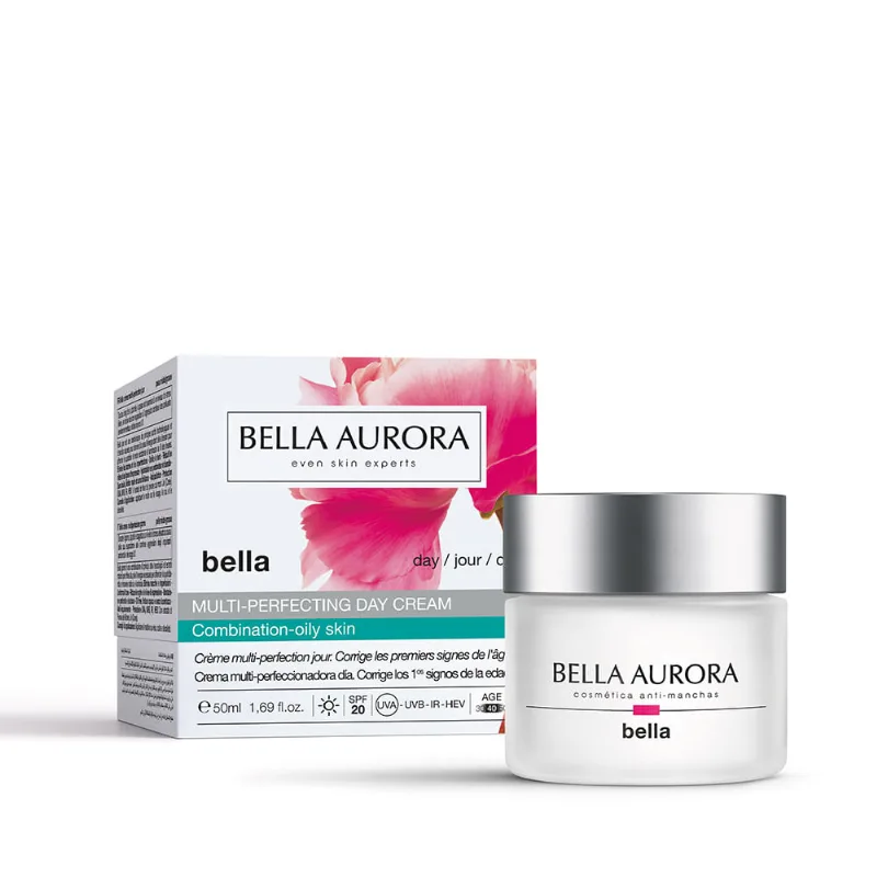 Bella crema día piel mixta a grasa - Bella Aurora 50ml