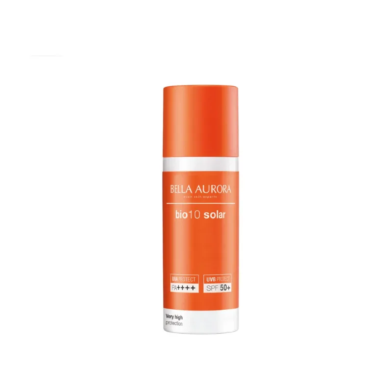 Protector solar Bio10 con Niacinamida SPF50+ -Bella Aurora 50 ml