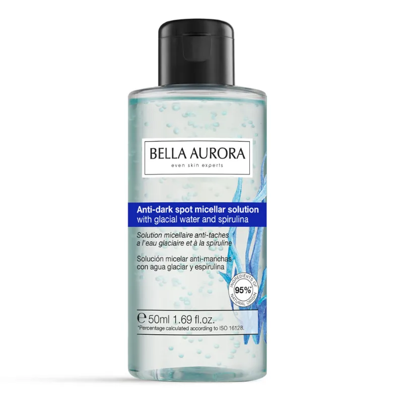Mini Solución Micelar Antimanchas - Bella Aurora 50 ml