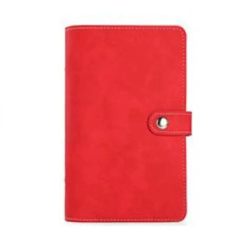 31pcs A6 Binder Para Armazenar Manuais, Capa De Couro Macio