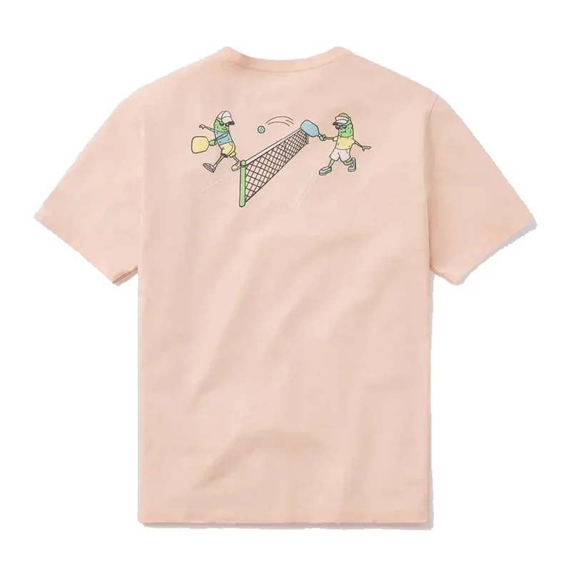 Southern Shirt Men's Big Dill Short Sleeve T-Shirt PEACH MELBA / SM