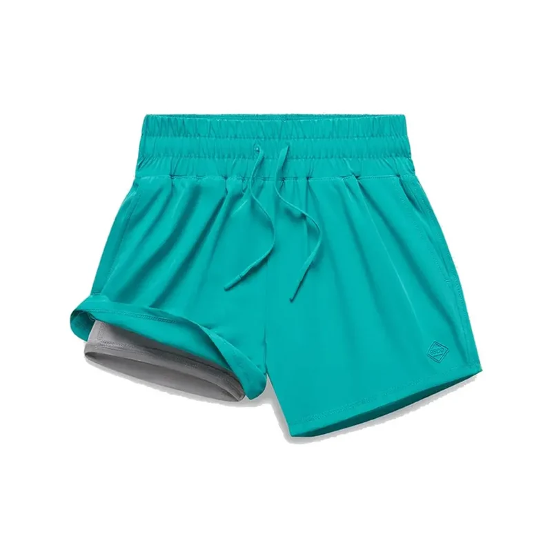 Southern Shirt Girls' Hybrid Shorts EMERALD CITY / XS