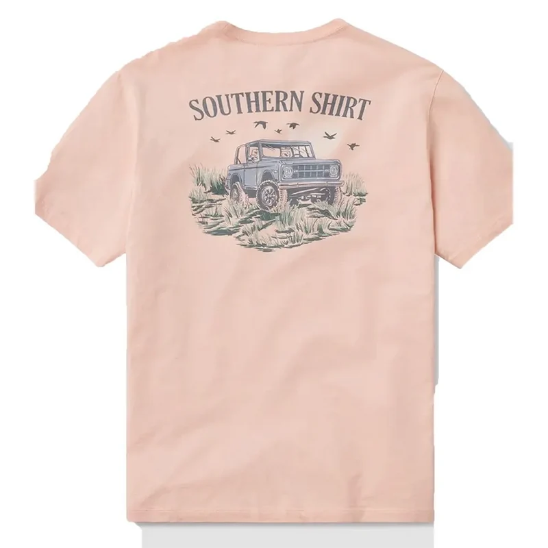Southern Shirt Youth Outer Banks Short Sleeve T-Shirt PEACH MELBA / XS