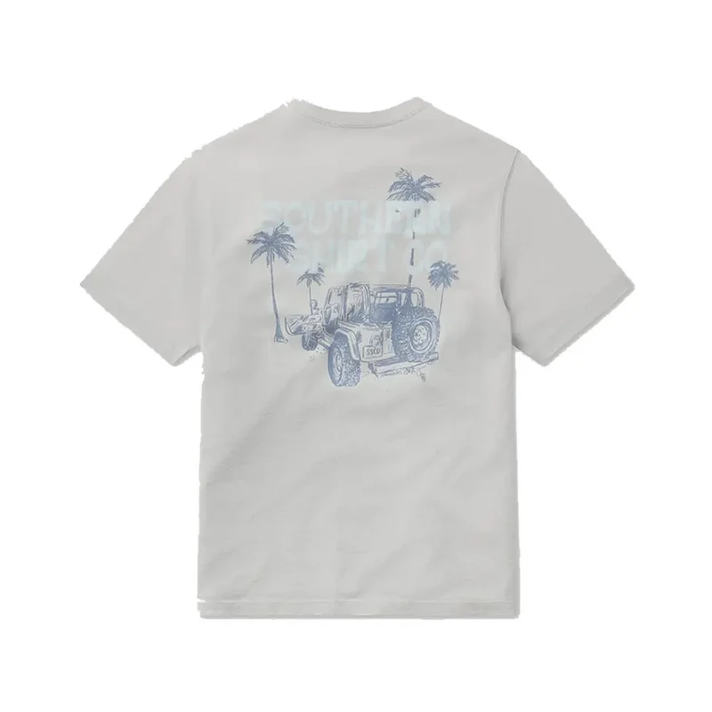 Southern Shirt Sunset Drive Short Sleeve T-Shirt OYSTER / MED