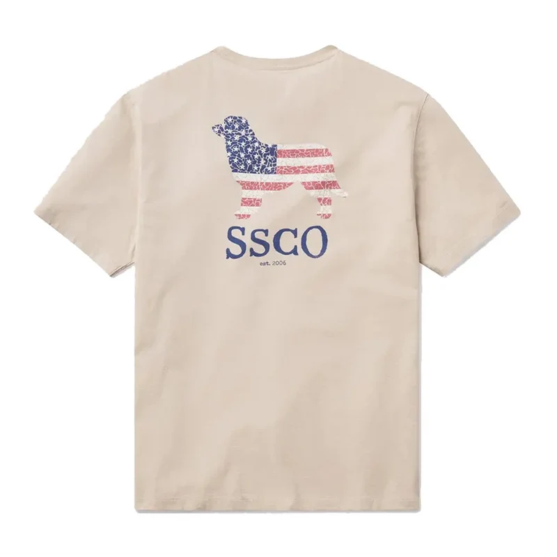 Southern Shirt Men's Good Boy Short Sleeve T-Shirt TAUPE / LARG