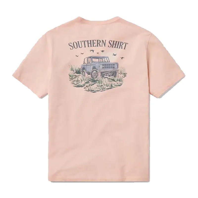 Southern Shirt Men's Outer Banks Short Sleeve T-Shirt PEACH MELBA / XXL